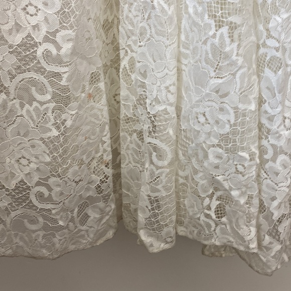 Revolve The JetSet Diaries White Lace High Low Dress Size: XS - Picture 11 of 11